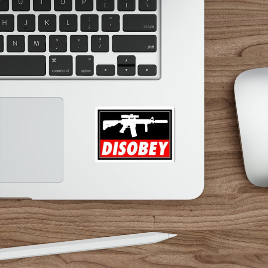 Disobey Die-Cut Stickers